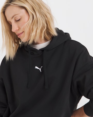 PUMA Essentials Logo Oversized Fleece Hoodie