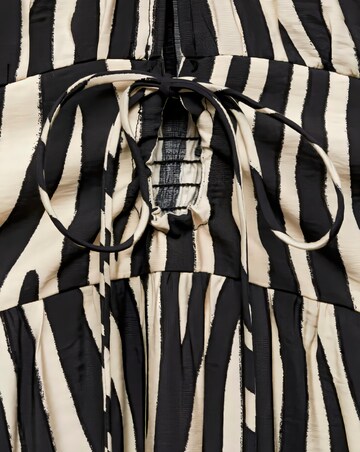 Mango Coloma Zebra Print Maxi dress