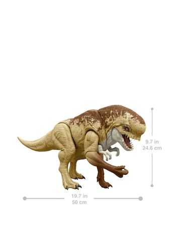 Jurassic World Rebirth Rumble 'n Rampage Dinosaur Action Figure Distortus Rex