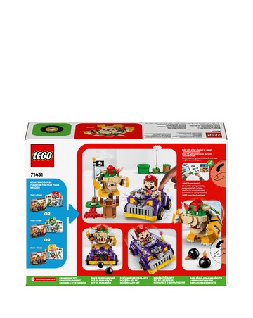 LEGO Super Mario Bowser's Muscle Car Expansion Set Toy 71431