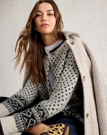 White Stuff Holly Heart Cardigan