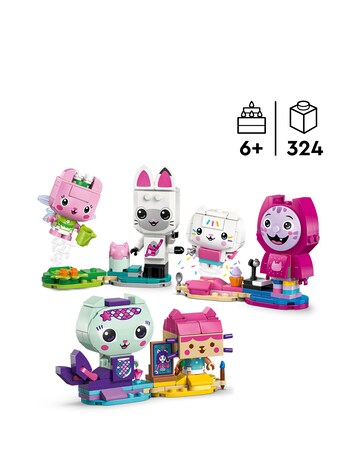 LEGO Gabby's Dollhouse Gabby's Brick-Built Cat Friends
