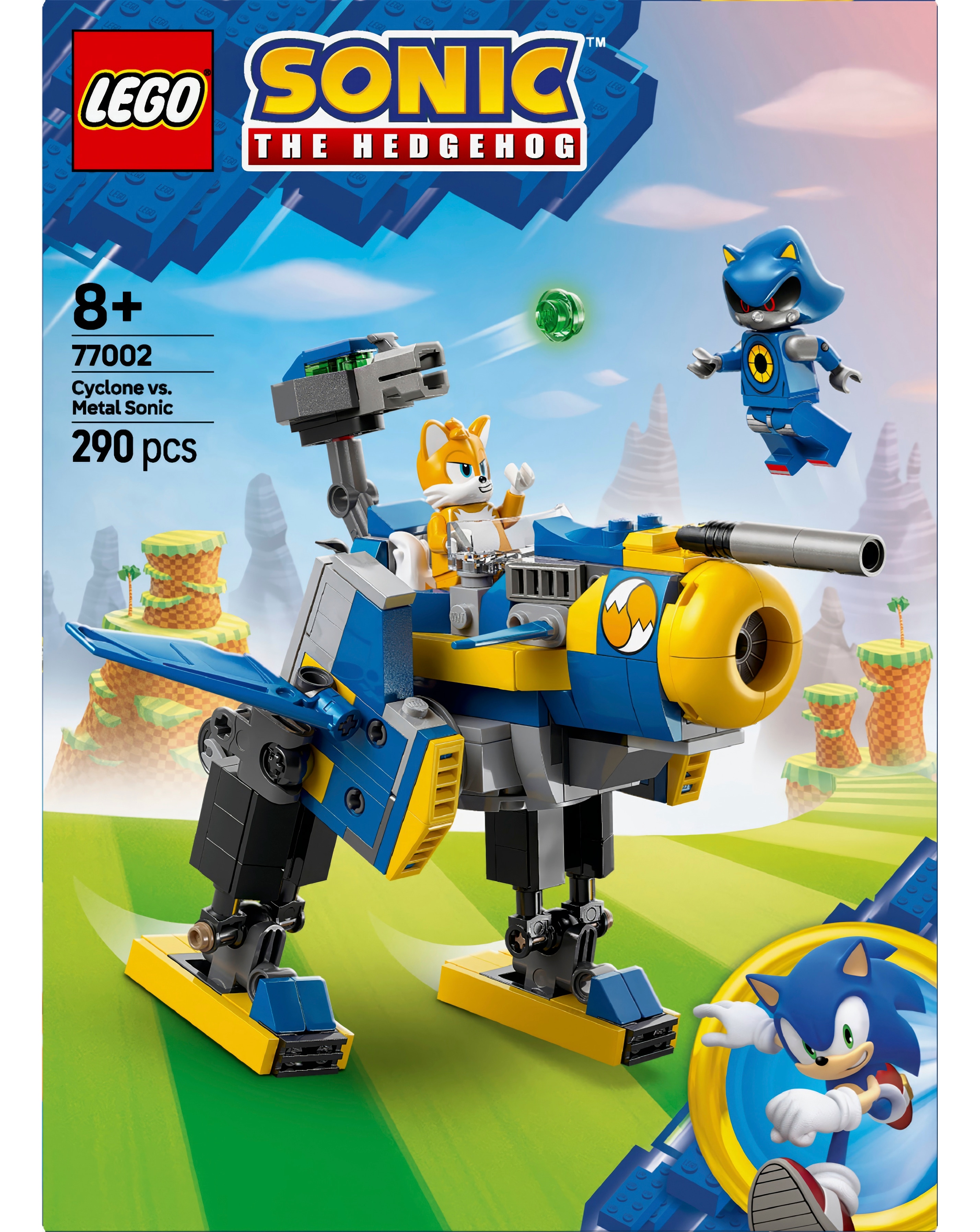 LEGO Sonic the Hedgehog Cyclone vs. Metal Sonic Toys 77002
