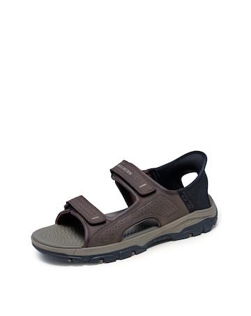 Skechers Tresmen Reece Wide Fit - Chocolate