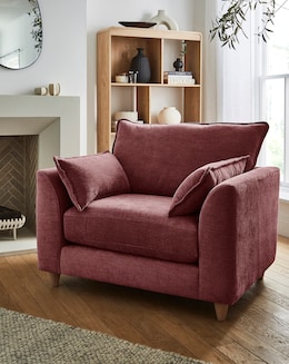 Harlequin Chenille Snuggle Chair
