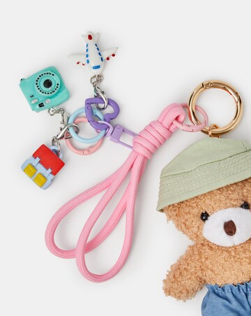 Accessorize Travel Teddy Bag Charm