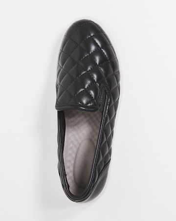 Cushion Walk Twin Gusset Quilted Trainer E Fit
