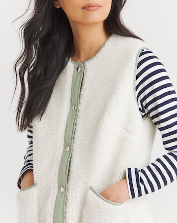 Julipa Reversible Borg Gilet