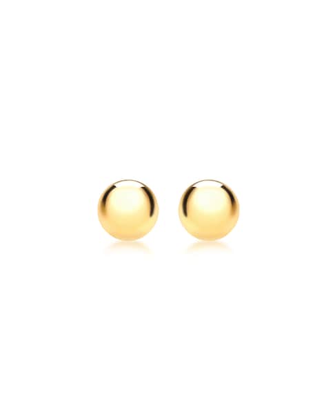 9 Carat Gold Small Ball Stud Earrings