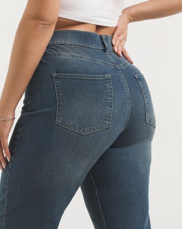 24/7 Vintage Indigo Wide Leg Jeans made with Organic Cotton