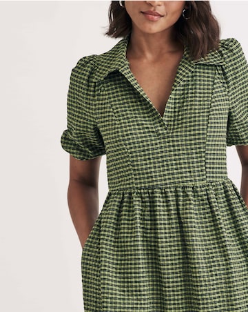 Nobody's Child Hebe Check Midaxi Dress