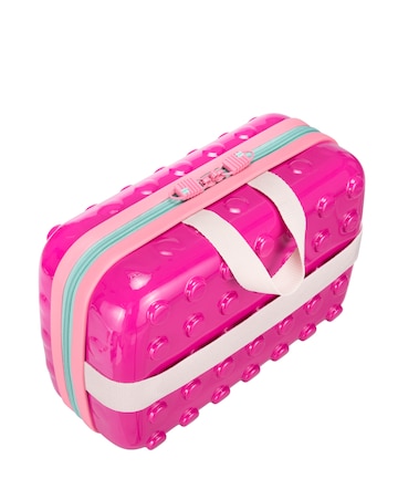 IT Luggage Bobble Bloc Kids 2pc Suitcase Set - Raspberry Rose
