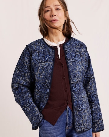 Julipa Quilted Paisley Reversible Jacket