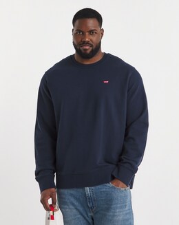Levi's Housemark Classic Crew Sweat - Navy