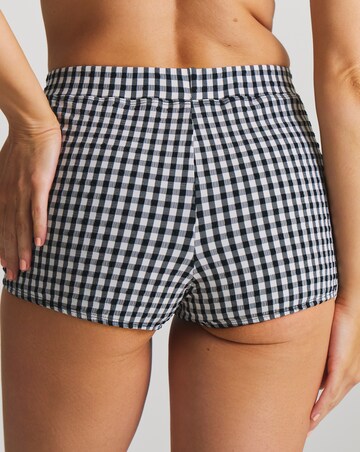 MAGISCULPT Gingham Bikini Shorts