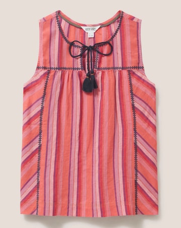 White Stuff Libset Stripe Vest