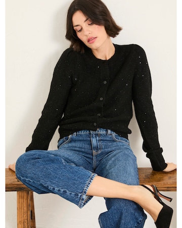 Fatface Jasmine Sparkle Cardigan