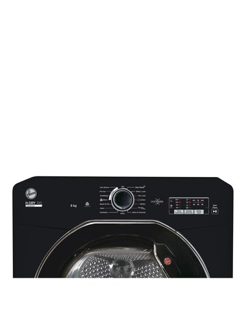 Hoover H-Dry 300 HLEC8LGB-80 8kg Condenser Tumble Dryer - Black
