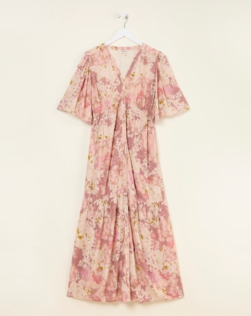 FatFace Paige Layered Floral Dress