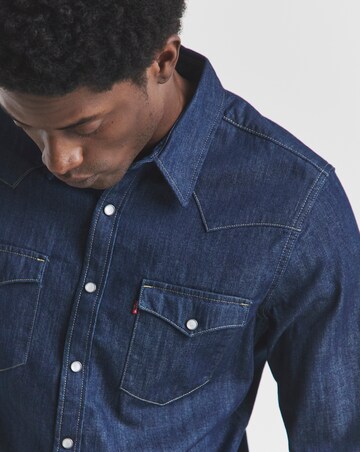 Levi's Barstow Western Standard Shirt - Dark Indigo