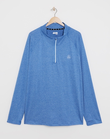 Active 1/4 Zip Track Top