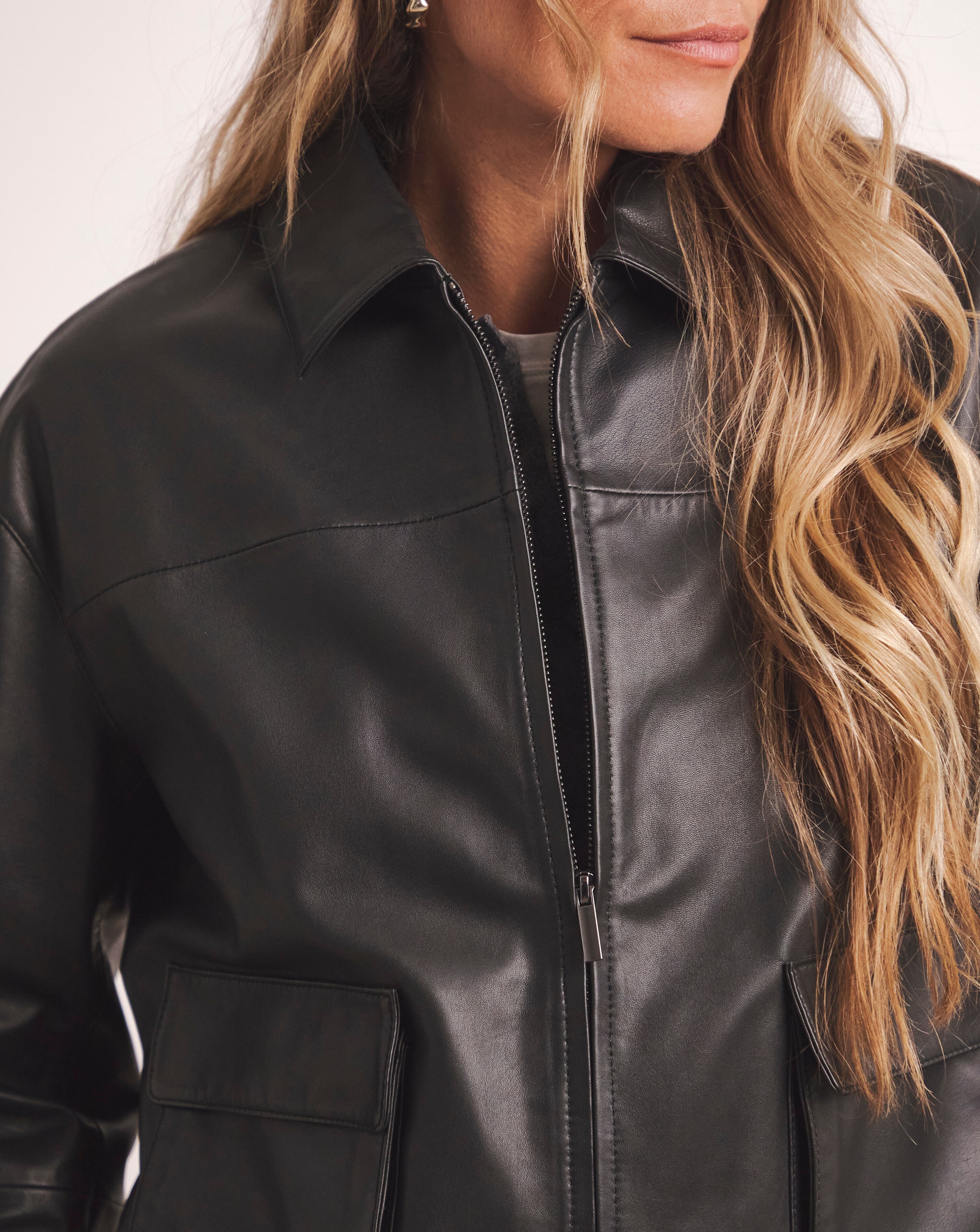ジャケット・アウター THE ANTHOLOGY EXCLUSIVE TRUCKER JACKET Anthology Leather Trucker Jacket | Ambrose Wilson