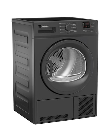 Hotpoint C HD C82 GGGD UK Condenser Tumble Dryer 8kg - Graphite