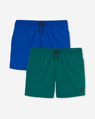 Jack & Jones Maui 2 Pack Swim Short - Multi