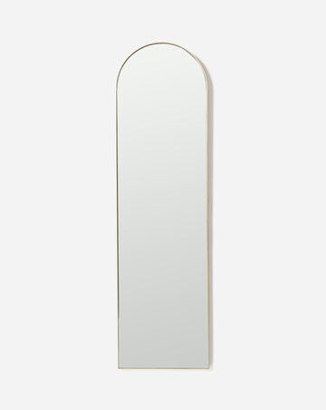 Gold Slim Arched Leaner Mirror