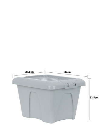 Wham Upcycled 14L Box & Lid 5Pk