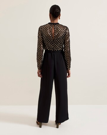 Phase Eight Amelia Sequin Bodice Jumpsuit