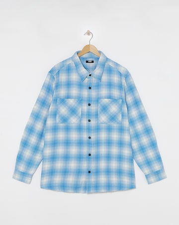 Double Pocket Flannel Check Shirt