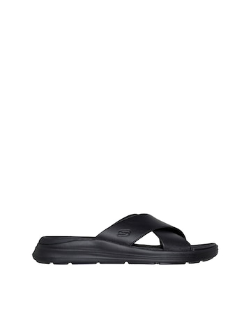 Skechers Relaxed Fit Sargo Denal Sandal - Black
