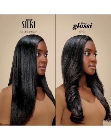 Shark Glam Straight & Waves Multi-Styler 4-In-1 - Gold - HD6041SUK
