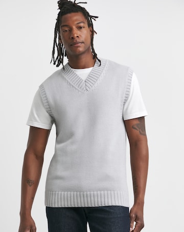 Grey Cricket Vest