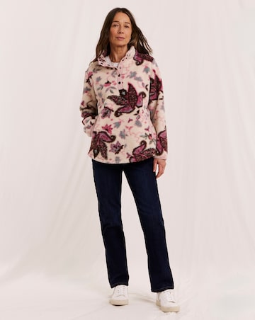 Julipa Printed Borg Sweatshirt