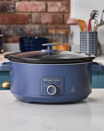 Russell Hobbs Extra Large 7L Slow Cooker - Navy