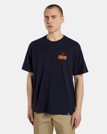 Dickies Short Sleeve Apison Back Graphic T-Shirt - Navy