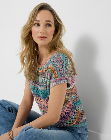 Joe Browns Clara Open Knit Sleeveless Jumper