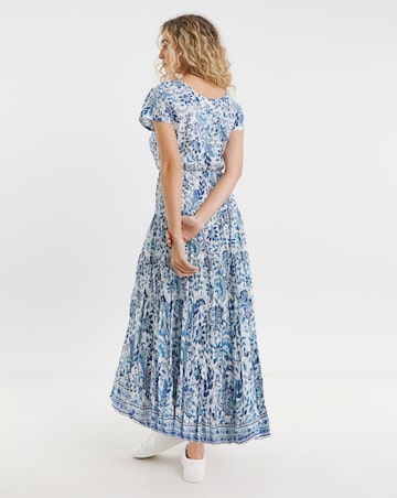 Joe Browns Tabitha Crinkle Cotton Maxi Dress