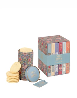 Arts &amp; Crafts Tea Library &amp; Shortbread Biscuit Tin bundle