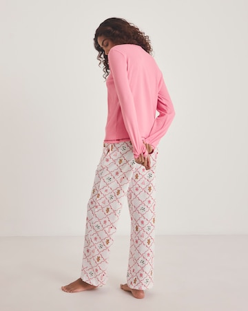 Simply Be (2 Pack) Christmas Ribbed Pyjama Sets