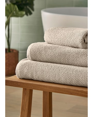 Silentnight Popcorn Waffle 6 Piece Towel Bale