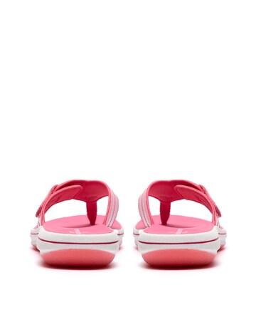 Clarks Pink Cloudsteppers Brinkley Reyna Sandals - Standard Fit (D)
