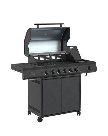 Charles Bentley Ottimo Origin Pro 455 6 Burner Gas Barbecue with Side Burner