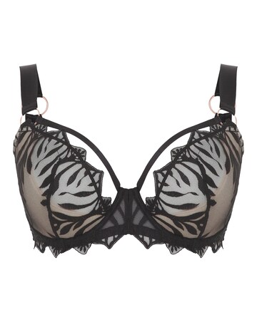 Figleaves Curve Tease New Embroidery Plunge Bra