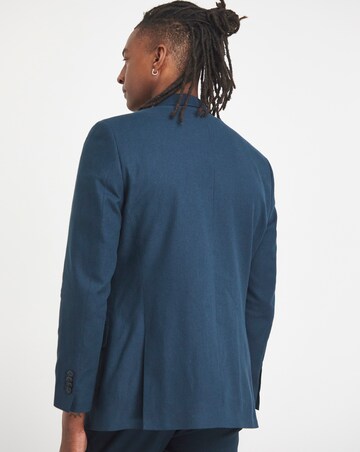 Linen Blend Suit Jacket