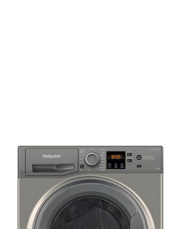 Hotpoint Anti-Stain NSWM 846 GG UK 8kg 1400rpm Washing Machine Graphite Install
