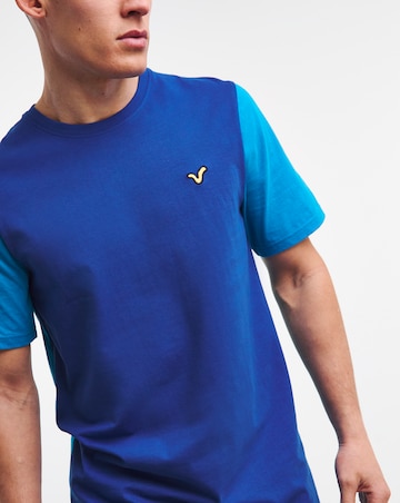 Voi Contrast Sleeve T-Shirt Long Length