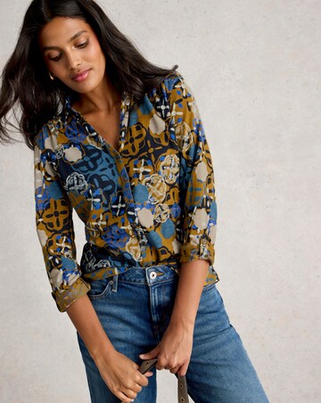 White Stuff Annie Jersey Shirt